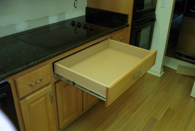 New Drawer Below Cooktop New Drawer Below Cooktop